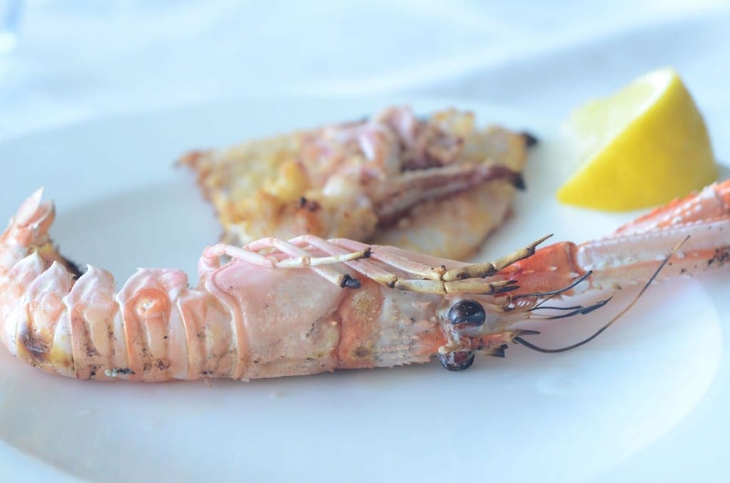 Potężny gambas, czyli bardzo dietetyczna potrawa – dużo pracy i mało mięska