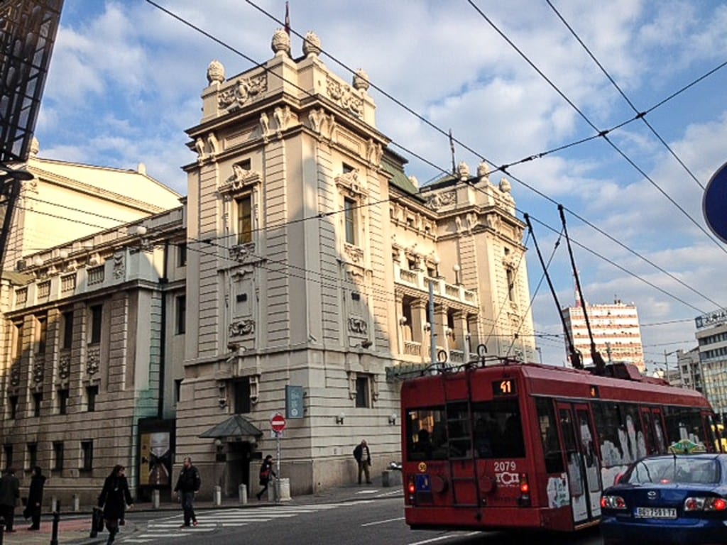 Teatr Narodowy w Belgradzie.