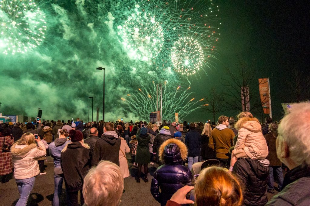 Bonfire night w Liverpoolu