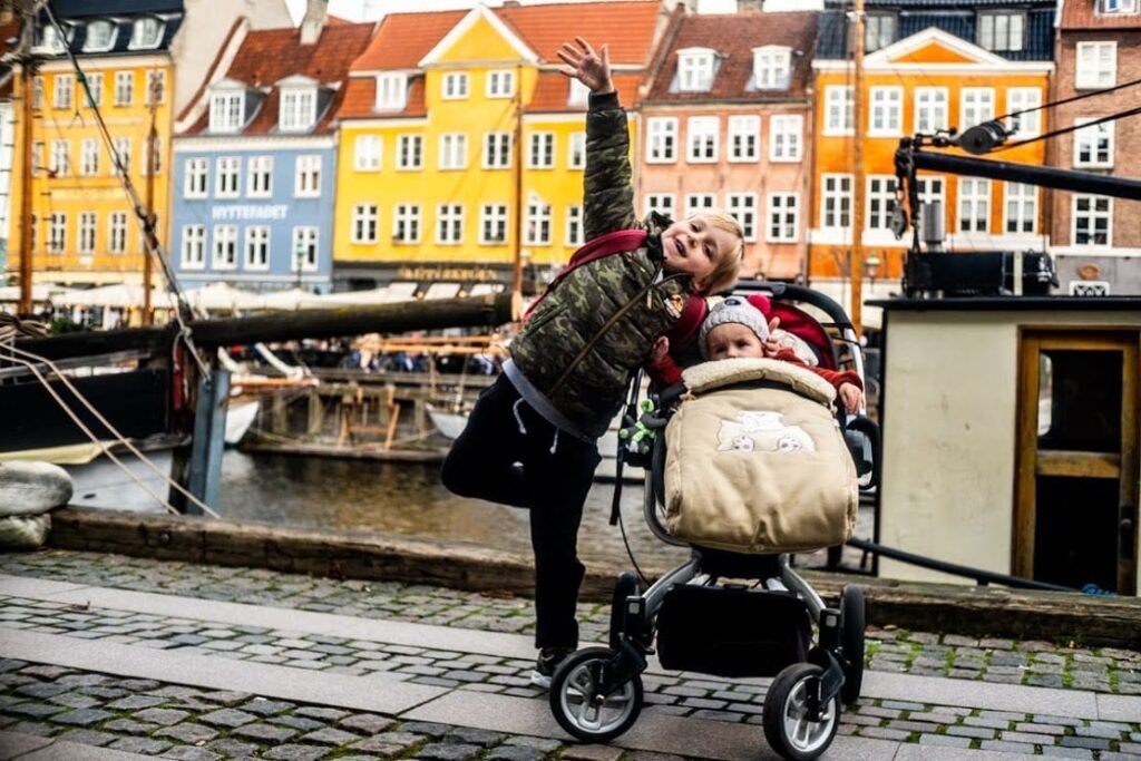 Wilhelm I Lara Pinkwart w Nyhavn, Kopenhaga.