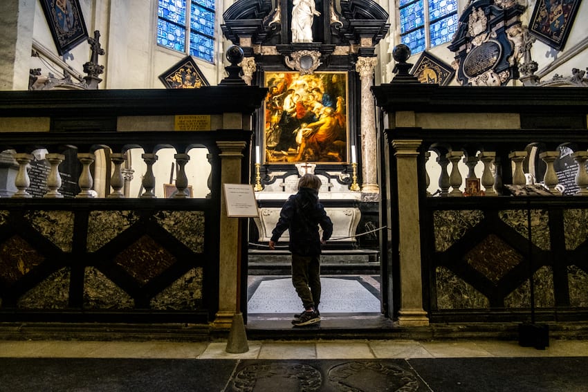 Grób Rubensa, Antwerpia