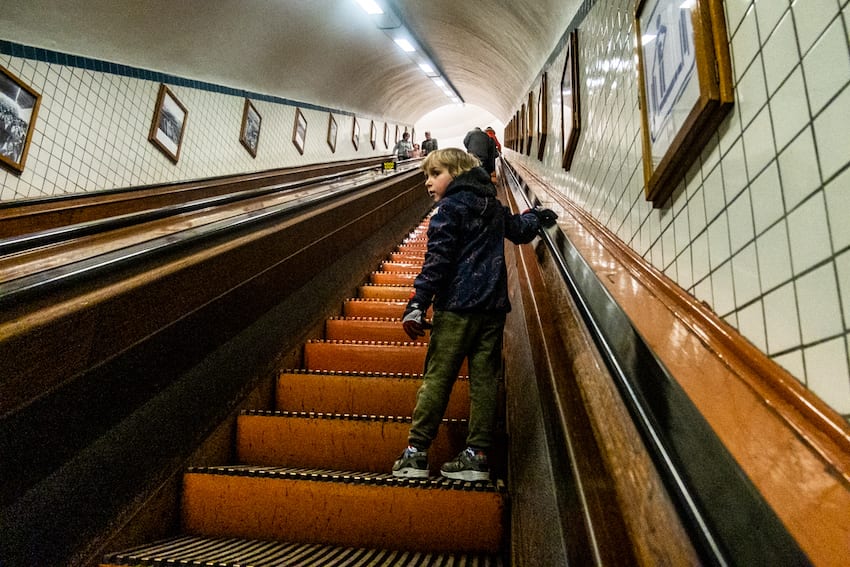 Tunel św. Anny, Antwerpia