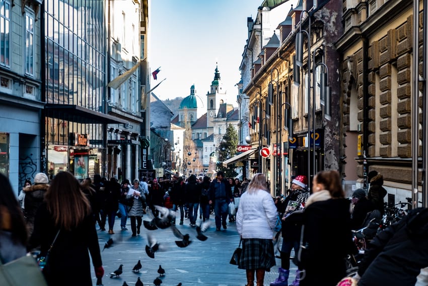Ljubljana stare miasto