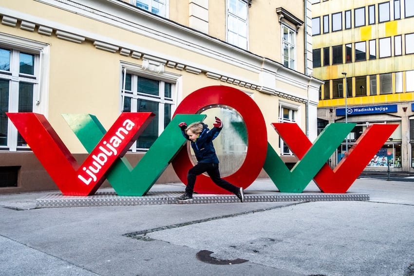 Ljubljana to miasto przyjazne dzieciom.
