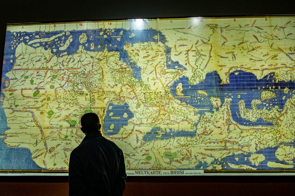 Mapa w Dar El Bacha