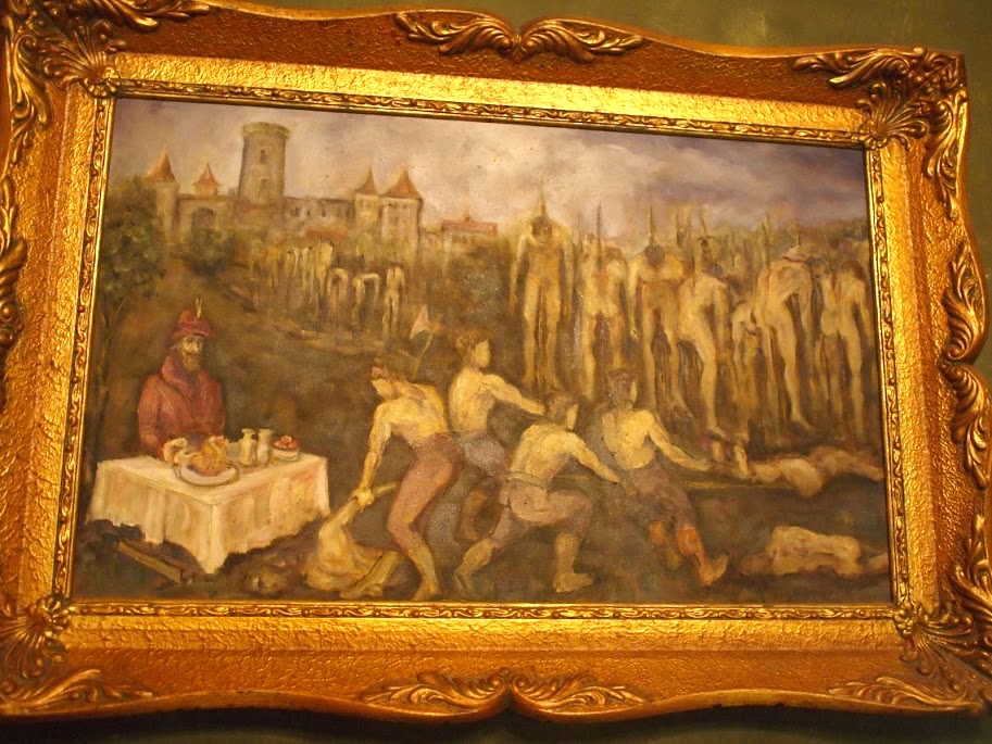 Rumunia szlakiem Drakuli – makabryczne dzieła sztuki w domu Drakuli