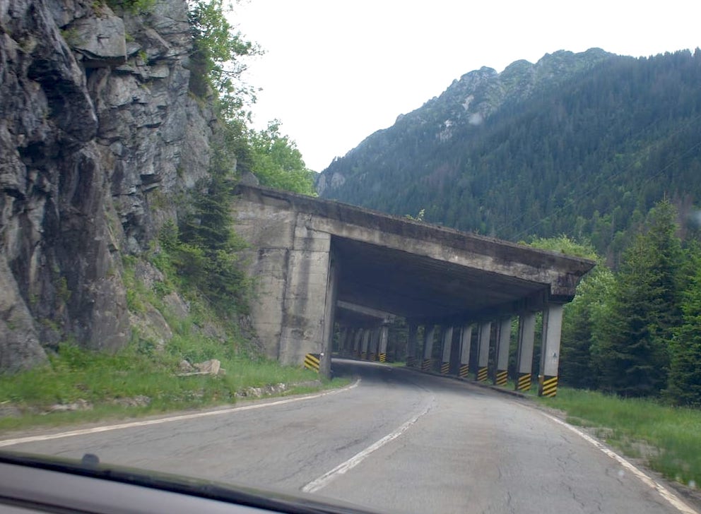 Trasa transfogarska wiadukt