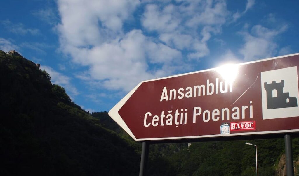 Poienari zamek Drakuli