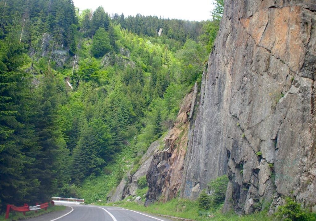 Trasa transfogarska w Rumunii początek