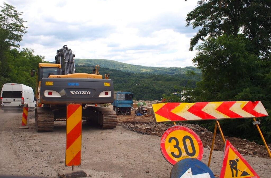 Trasa Transfogarska – droga w budowie