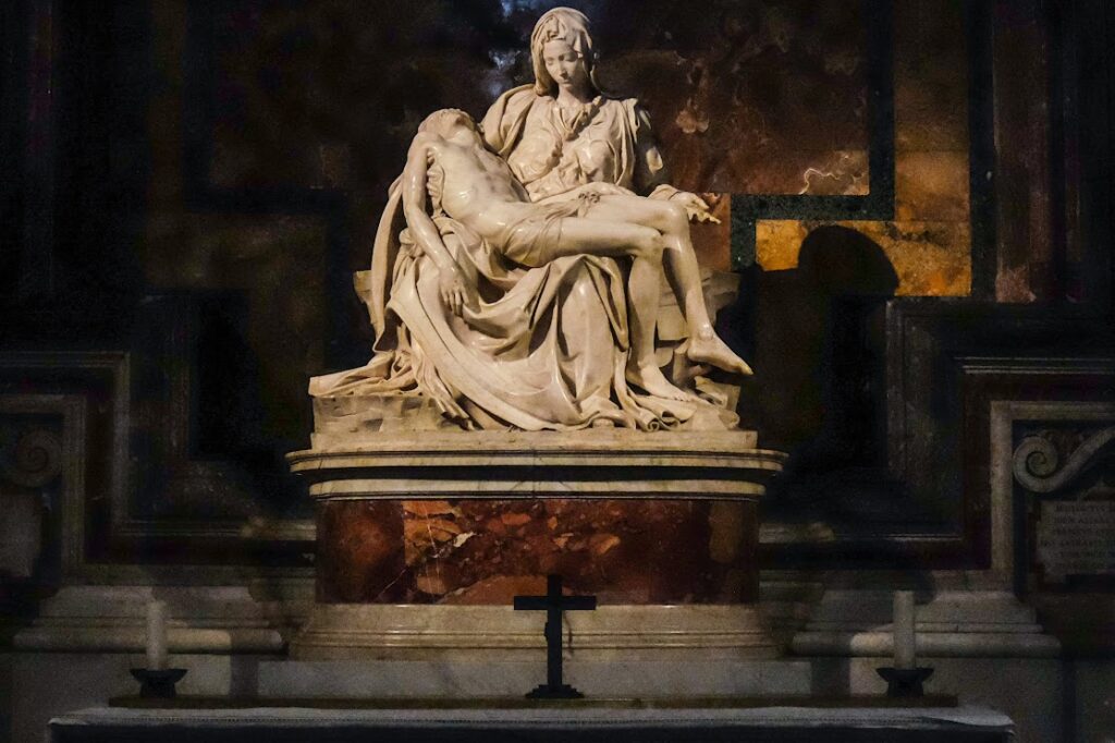 pieta watykan rzym atrakcje