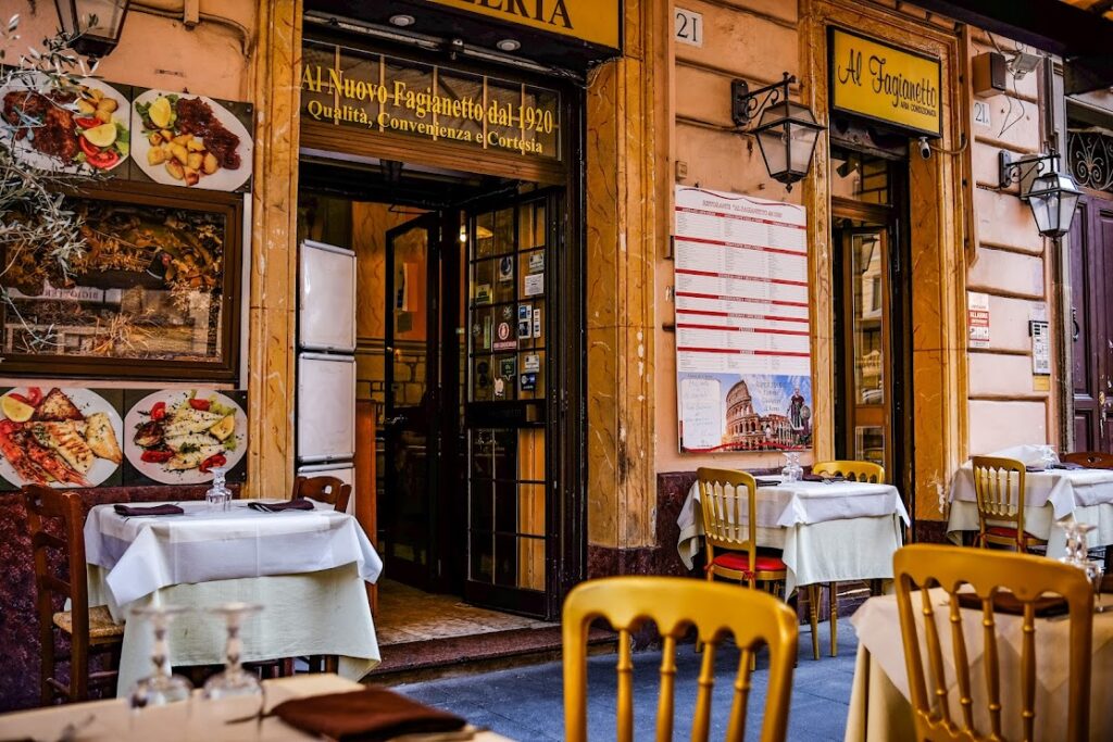 rzym atrakcje restauracja pizzeria