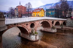 most łaciński sarajewo