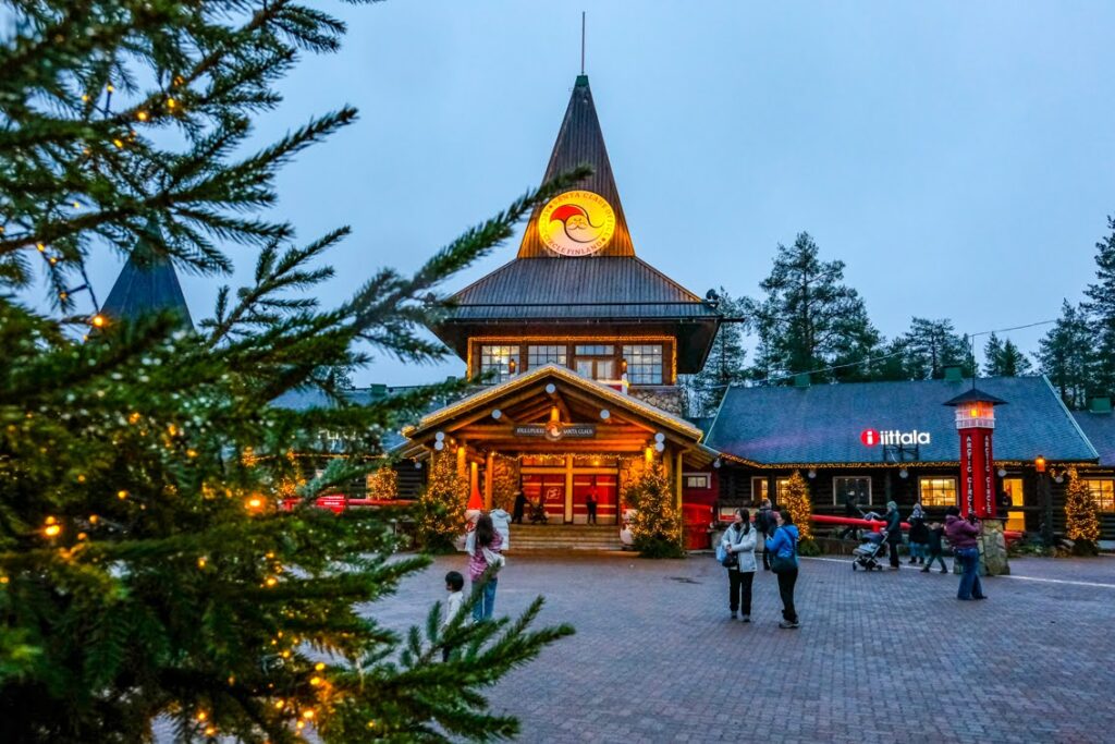 wioska świętego mikołaja w rovaniemi