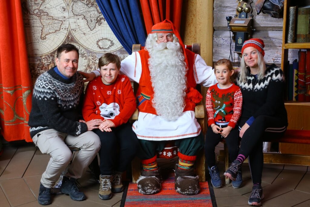 Święty Mikołaj w Rovaniemi